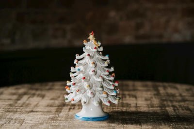 Albero di Natale Large White Ceramic Christmas Tree - San Pietro Restaurant
